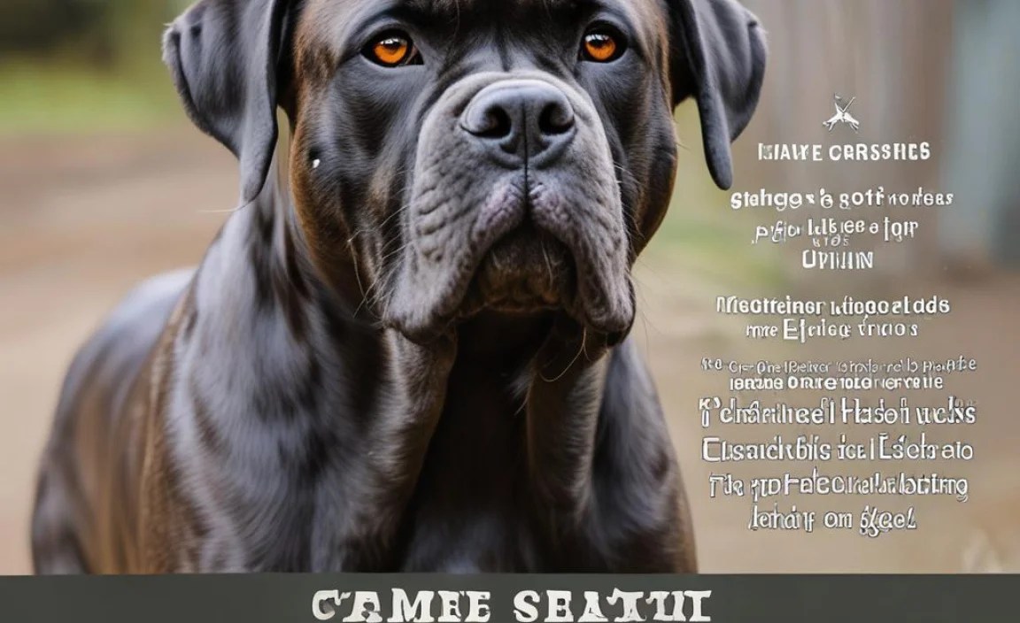 Cane Corso Exercise: Essential Ear Cleaning