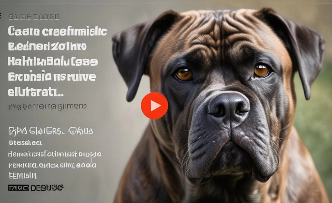 Cane Corso Exercise Halth Issues: Essential Solutions