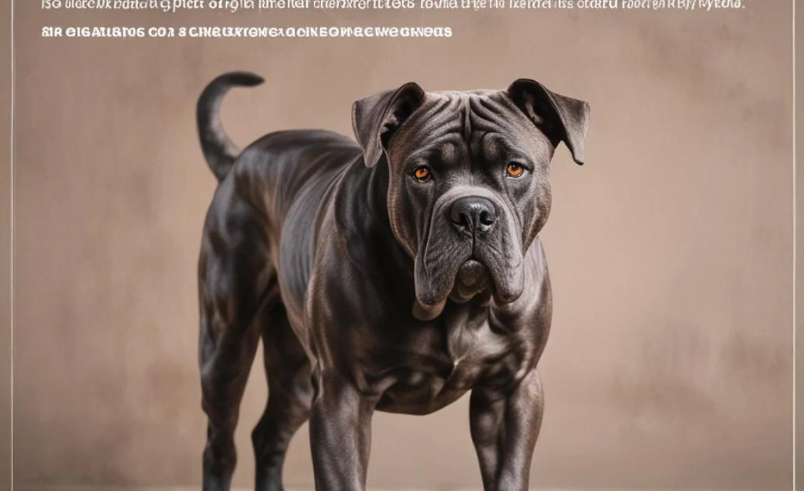 Cane Corso Exercise Height: Essential Guide