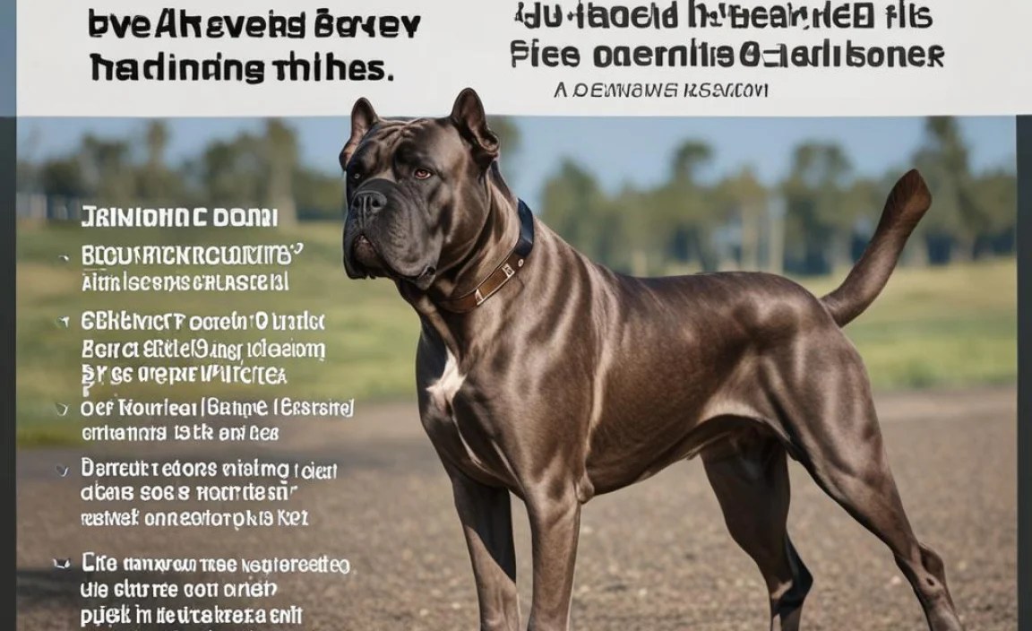 Cane Corso Exercise Training Mistakes: Essential Guide