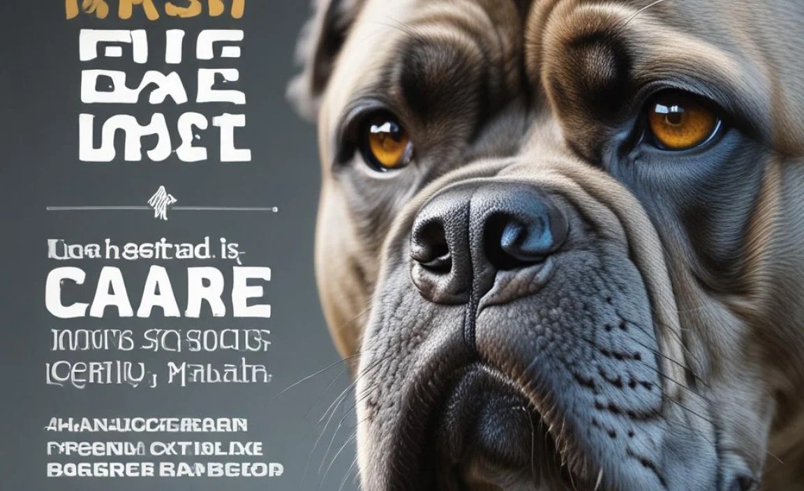 Cane Corso Eye Care Height: Essential Guide