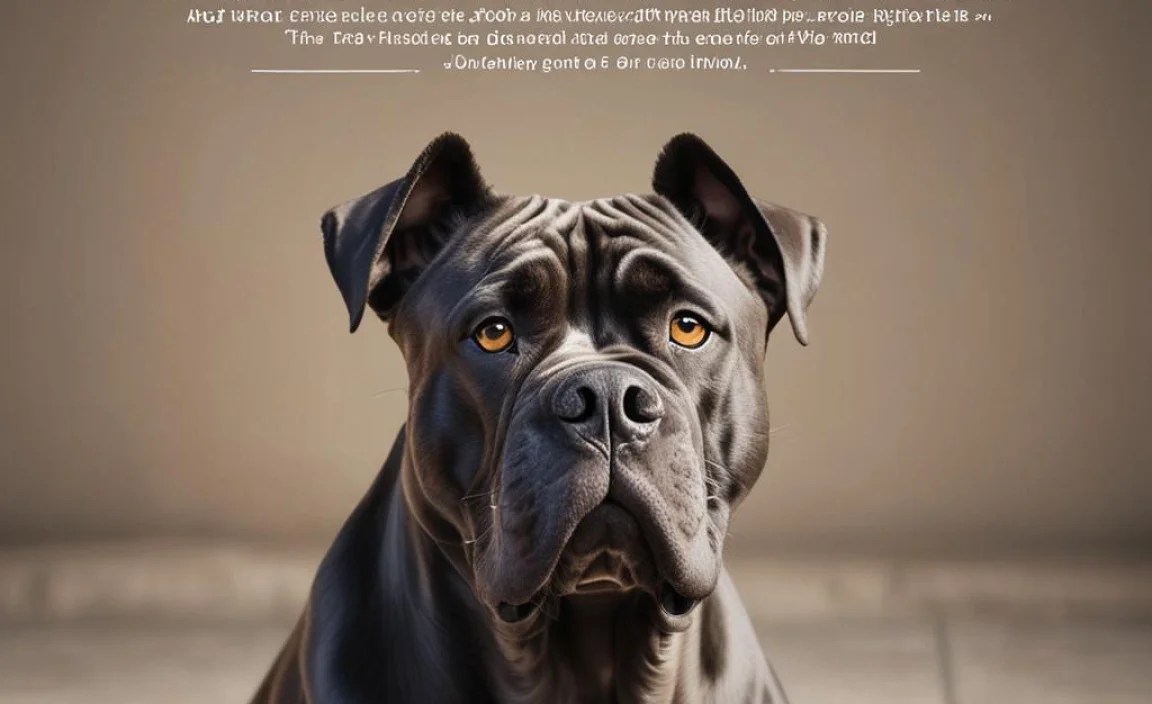 Cane Corso Height Standards