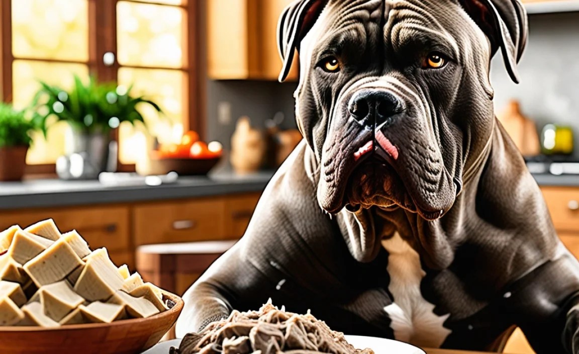 Cane Corso Nutritional Needs