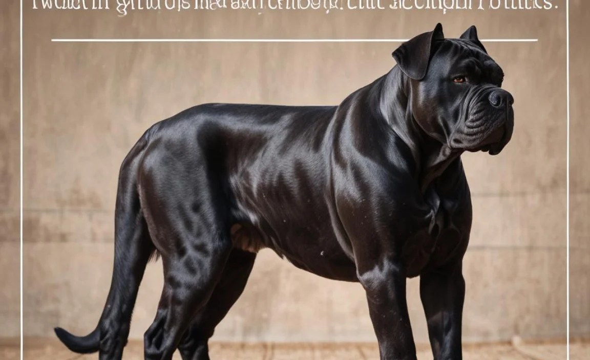 Common Cane Corso Color Variations