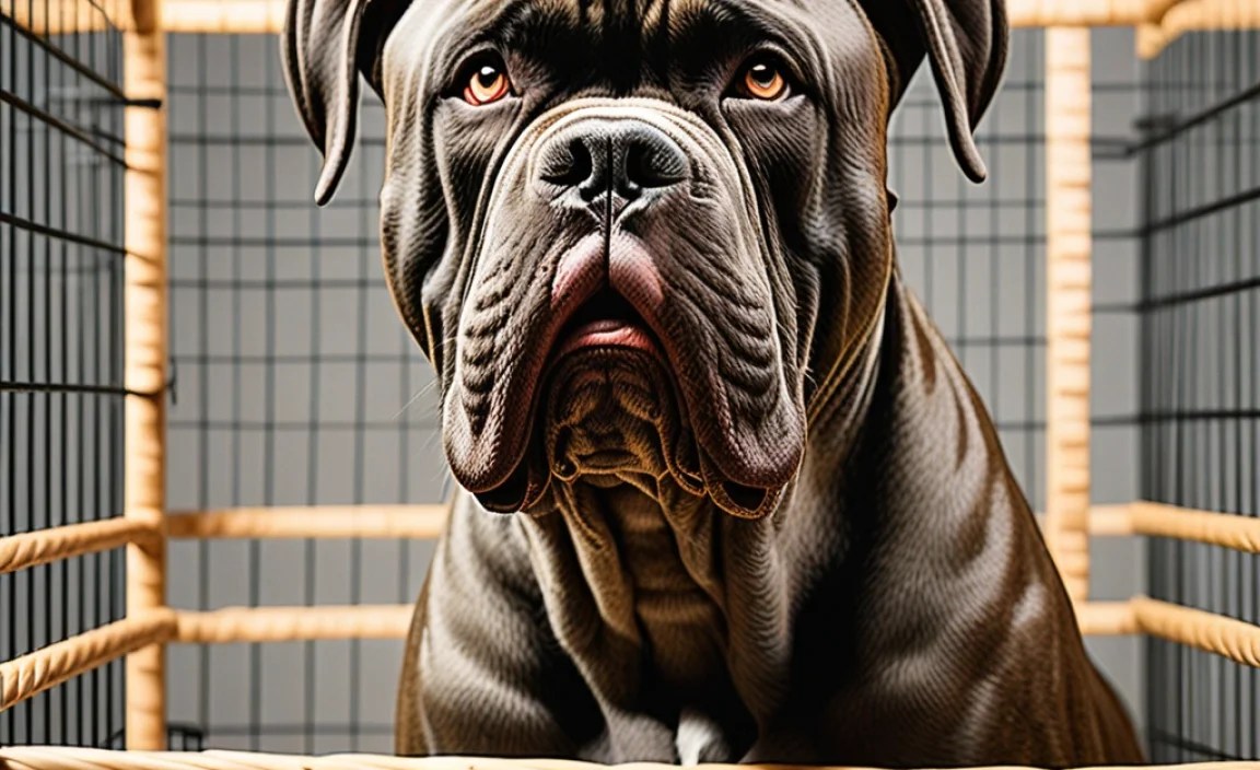 Common Challenges in Crate Training Cane Corso