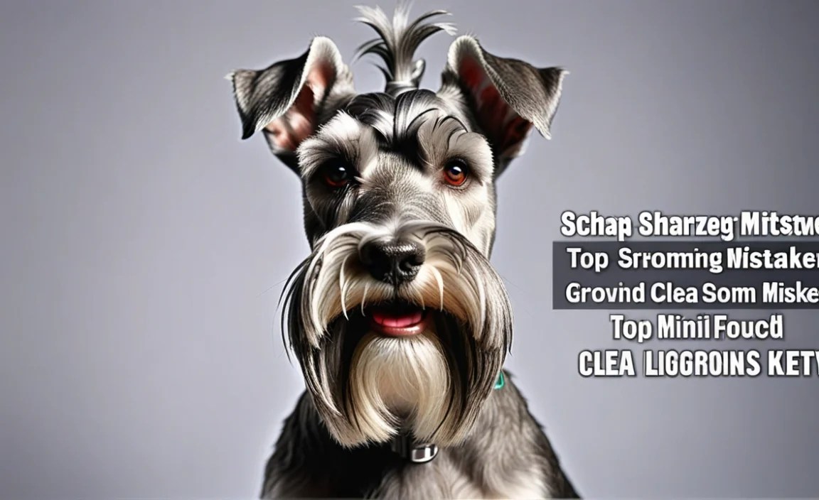 Common Grooming Mistakes