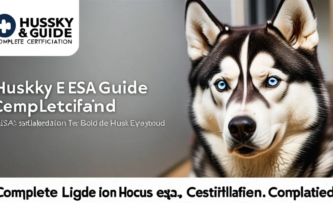 Complete Guide: Husky Esa Certification Steps Explained