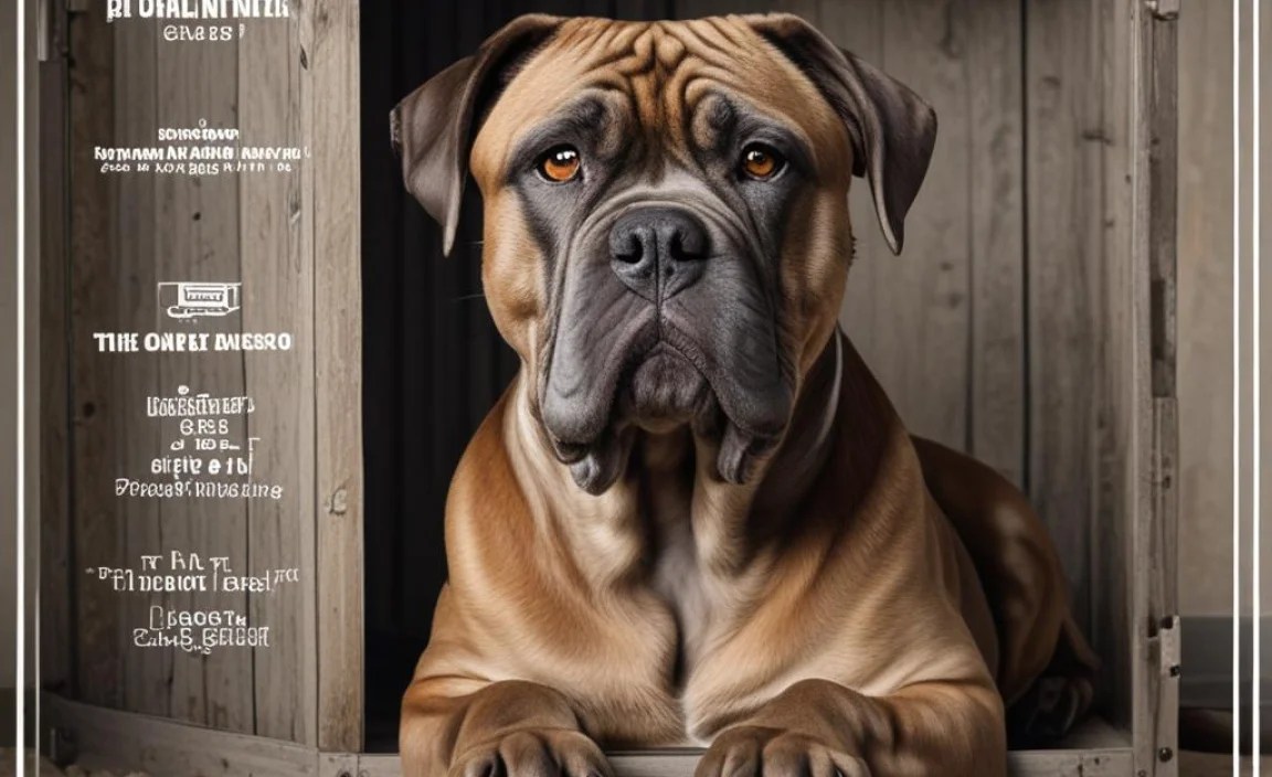 Crate Training Your Cane Corso