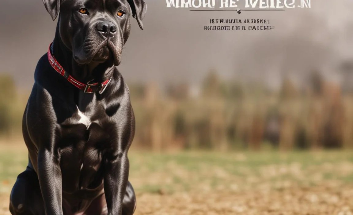 Decoding Cane Corso Dog Food Labels