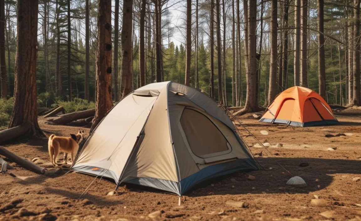 Dog Safety Tips While Camping