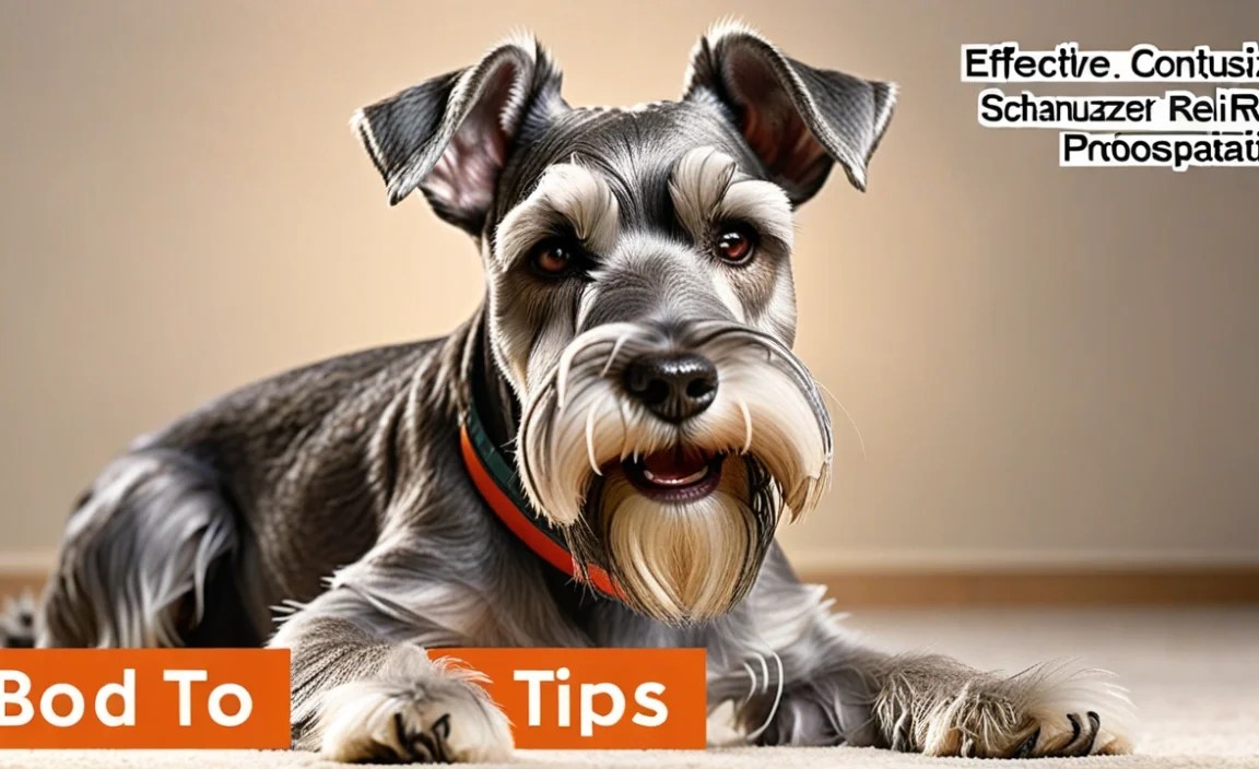 Effective Schnauzer Constipation Relief: Tips & Tricks