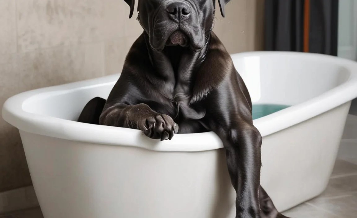 Essential Bathing Techniques for Cane Corsos