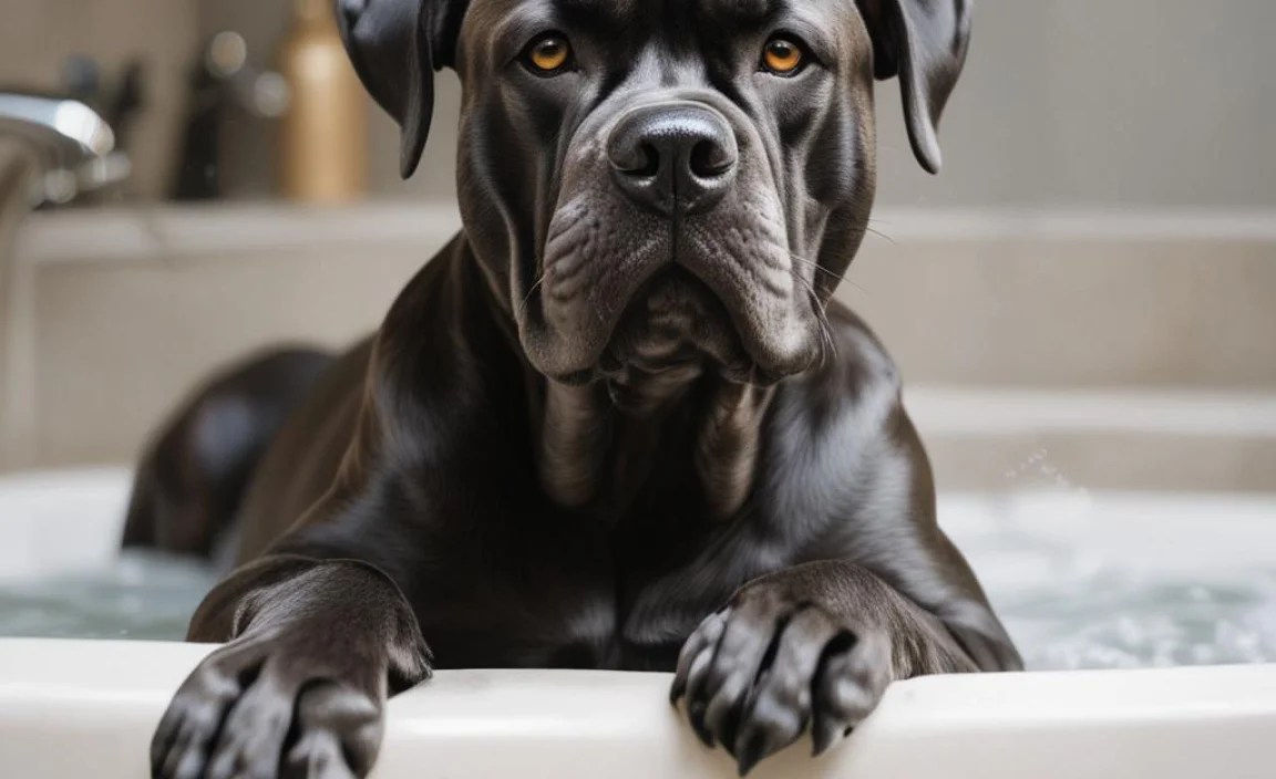 Essential Bathing Tips for Cane Corso