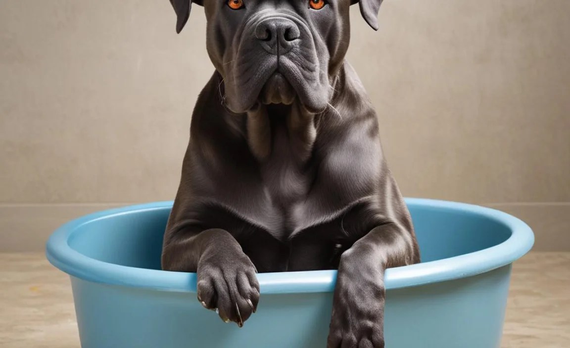 Essential Cane Corso Bathing & Feeding Guide