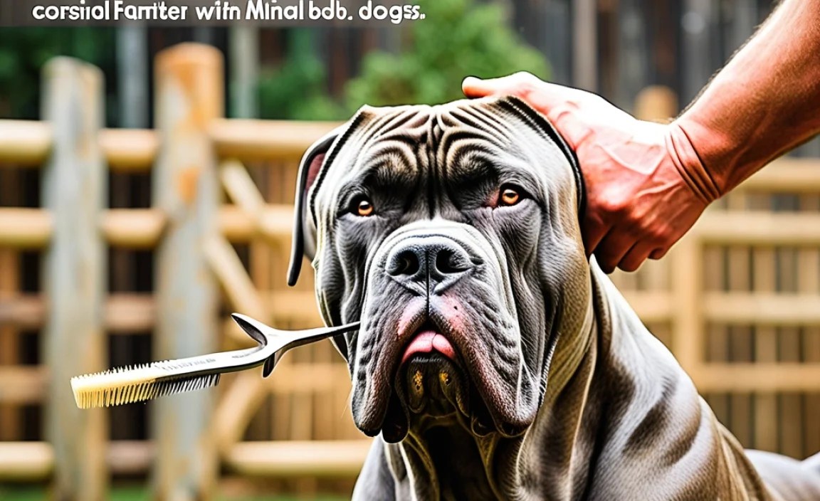 Essential Cane Corso Brushing Tips For Farm Dogs