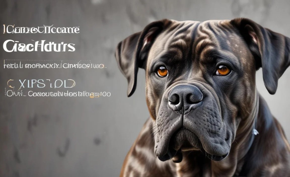 Essential Grooming Techniques for Cane Corso