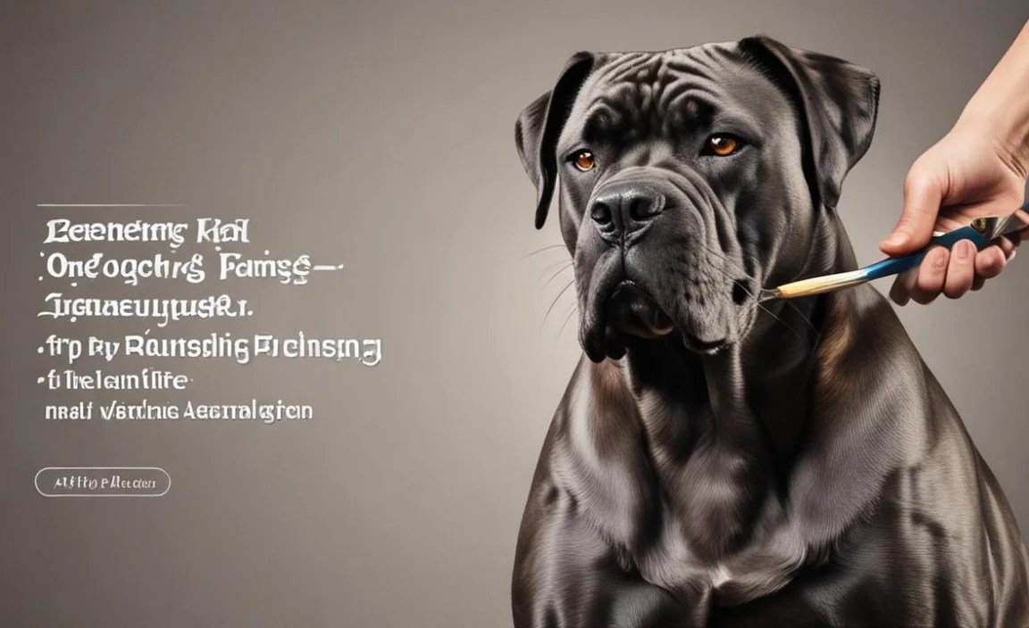 Essential Tools for Brushing a Cane Corso