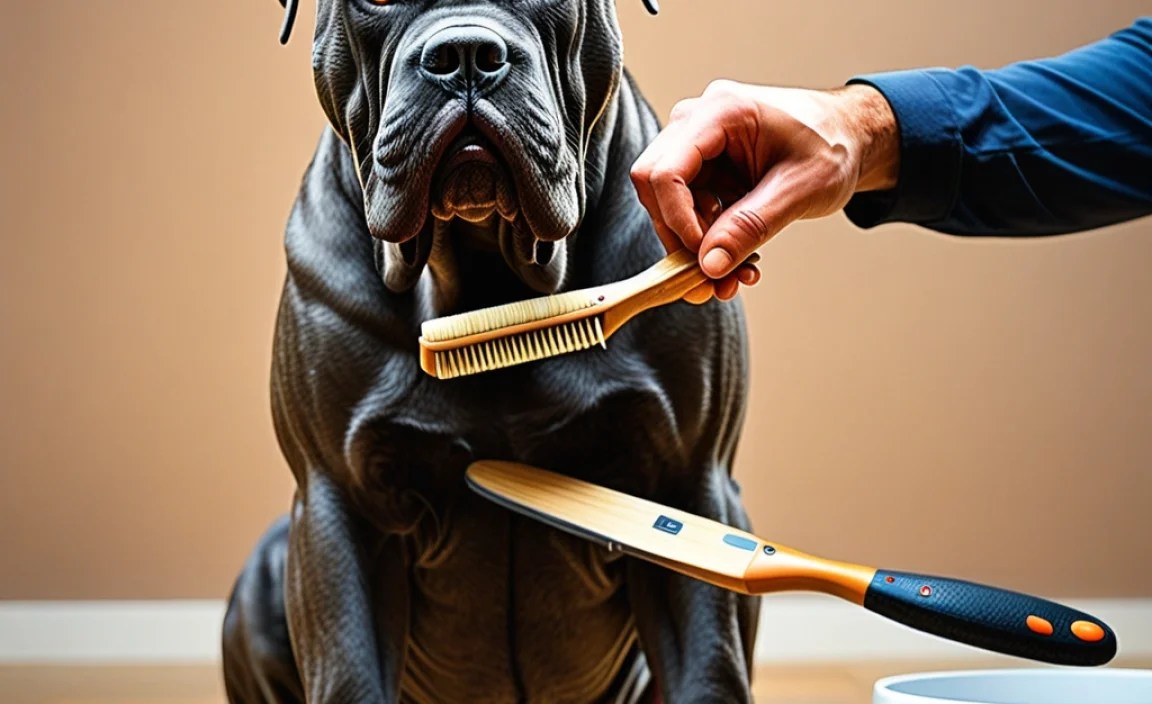 Essential Tools for Cane Corso Brushing
