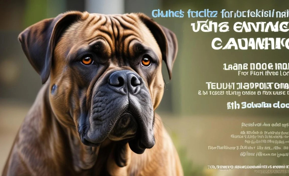 Essential Training Techniques for Cane Corso