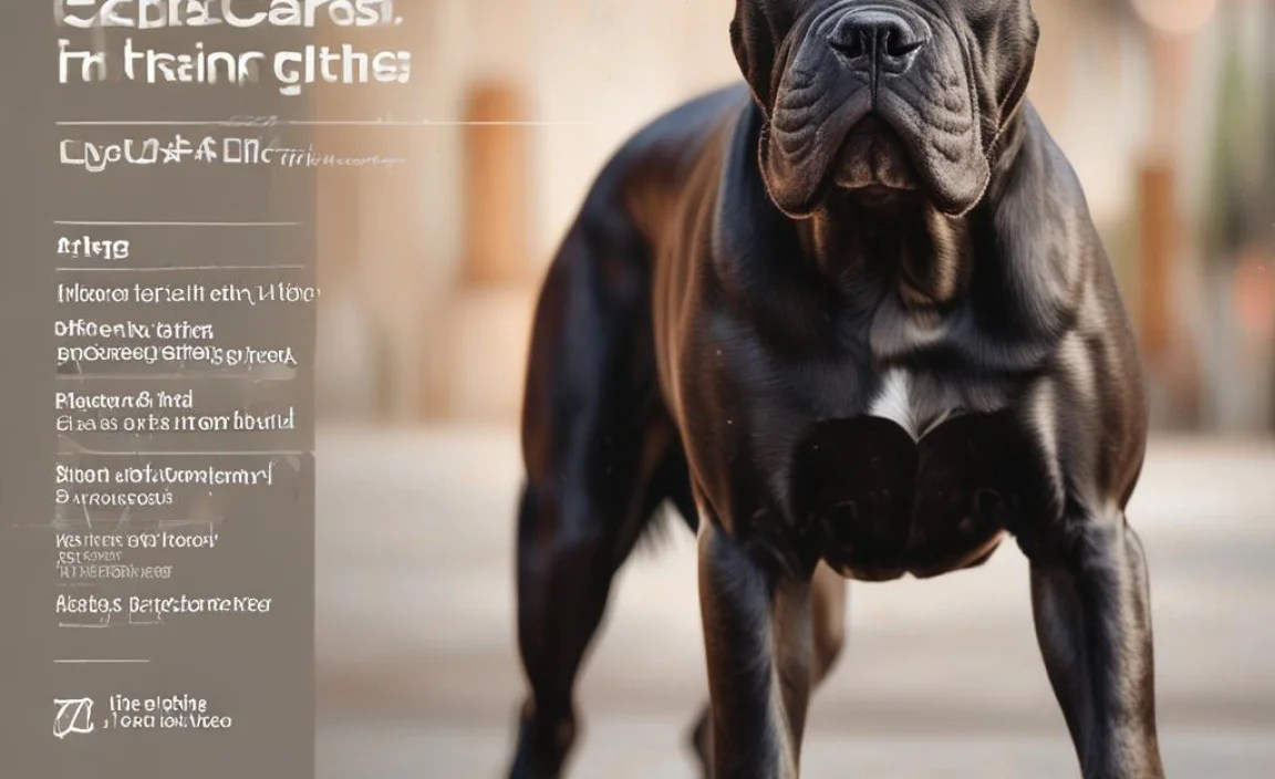 Essential Training Techniques for Cane Corsos