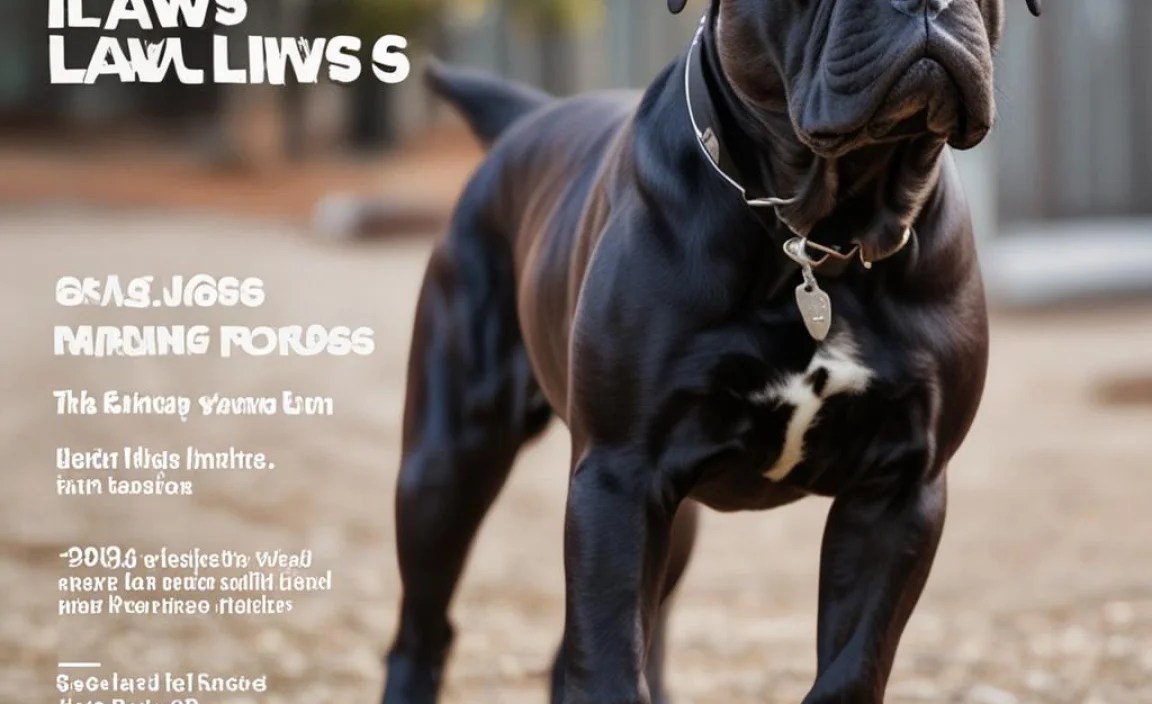 Exercising Your Cane Corso