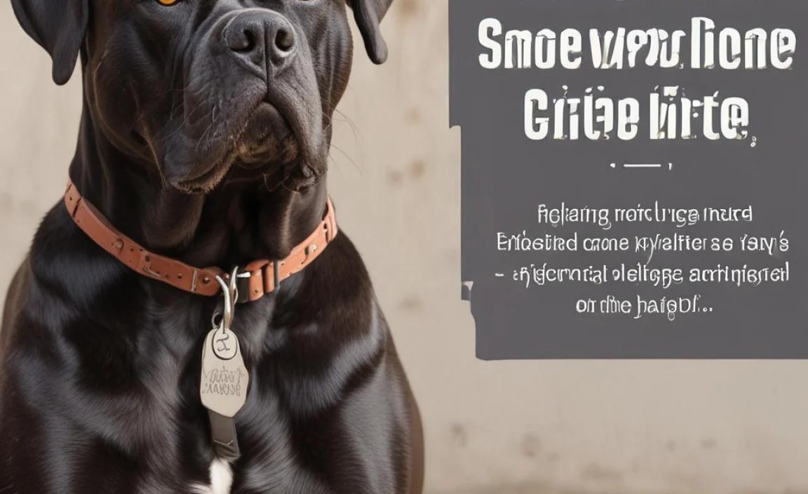 Exploring Cane Corso Collar Bite Force: What You Need To Know
