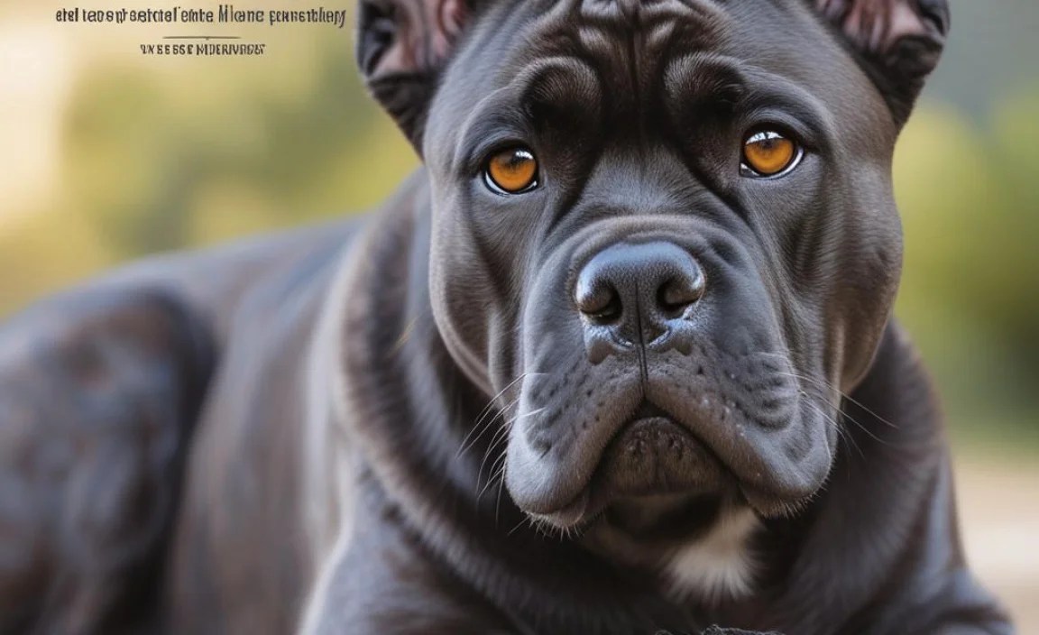 Eye Care for Cane Corso
