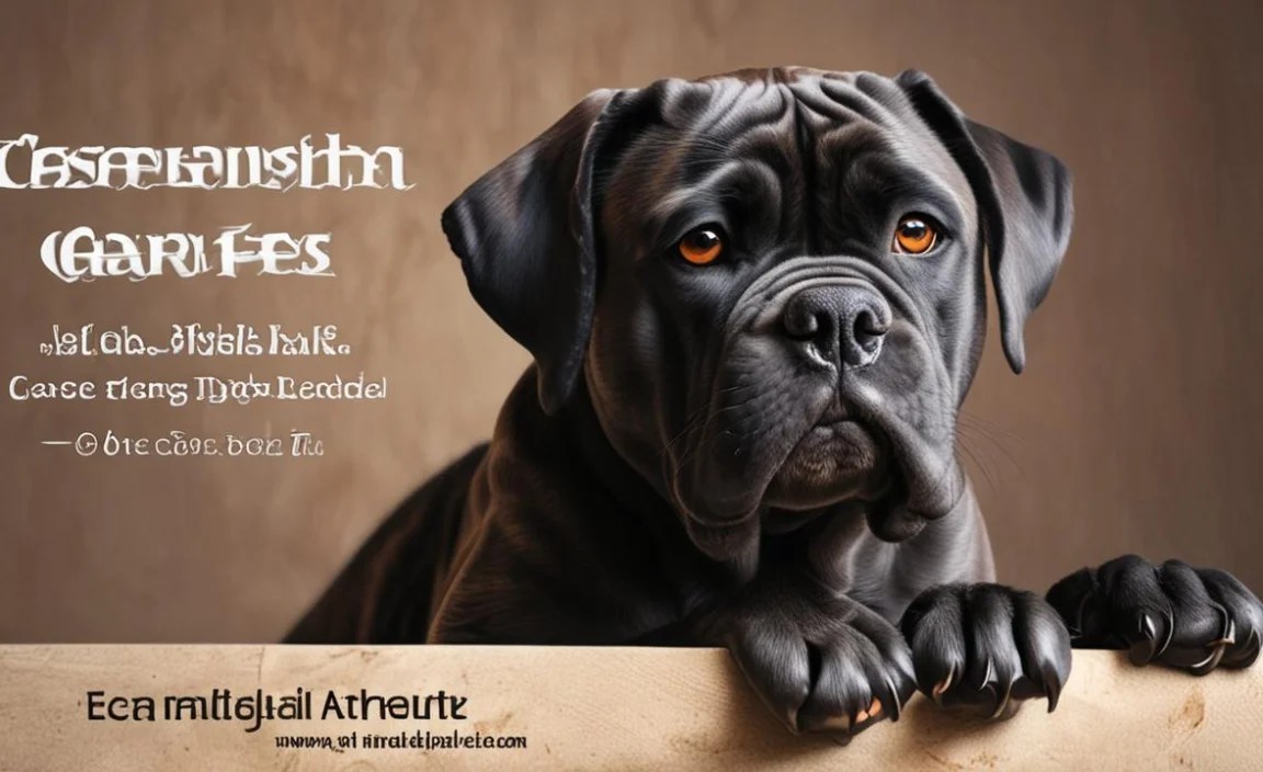 Feeding Your Cane Corso
