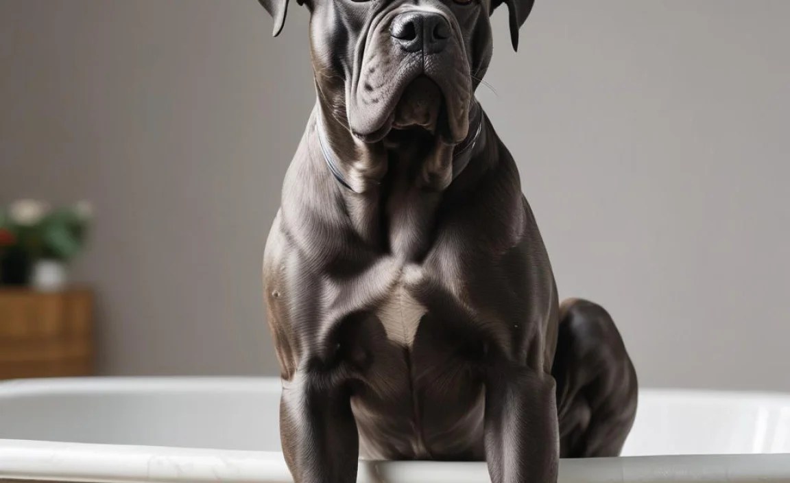 Grooming Essentials for Cane Corsos