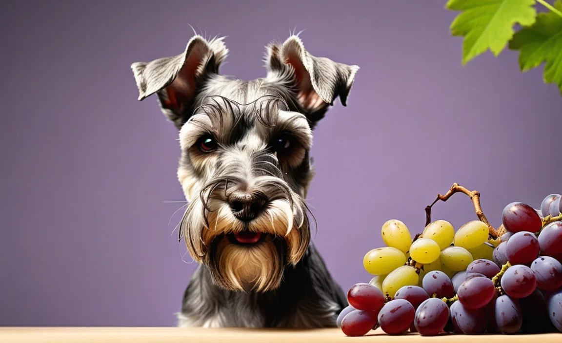 How Grapes Affect Schnauzers