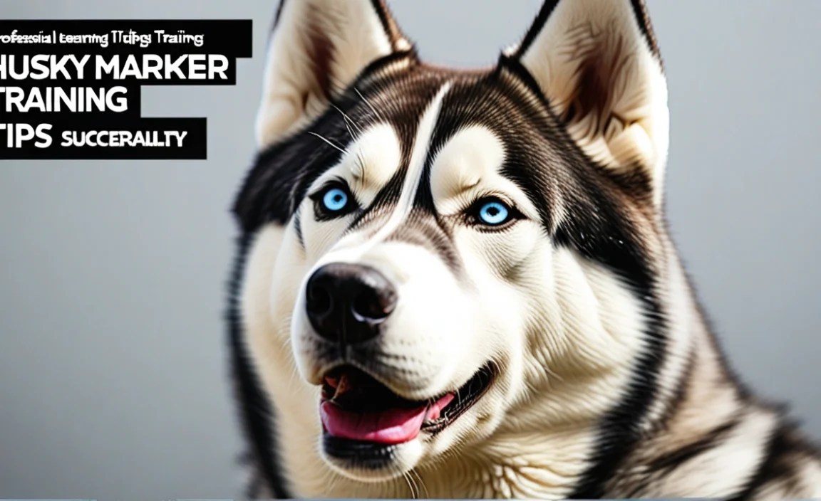 Husky Marker Training: Tips For Successful Learning