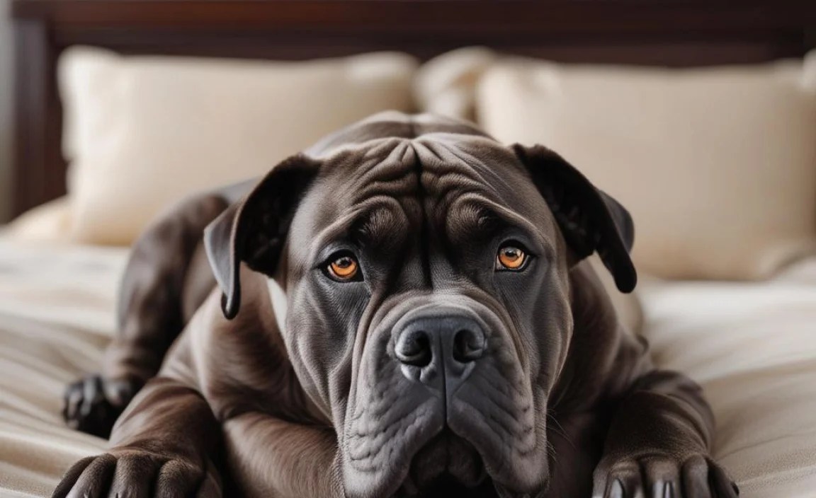 Ideal Sleeping Bed for Cane Corso