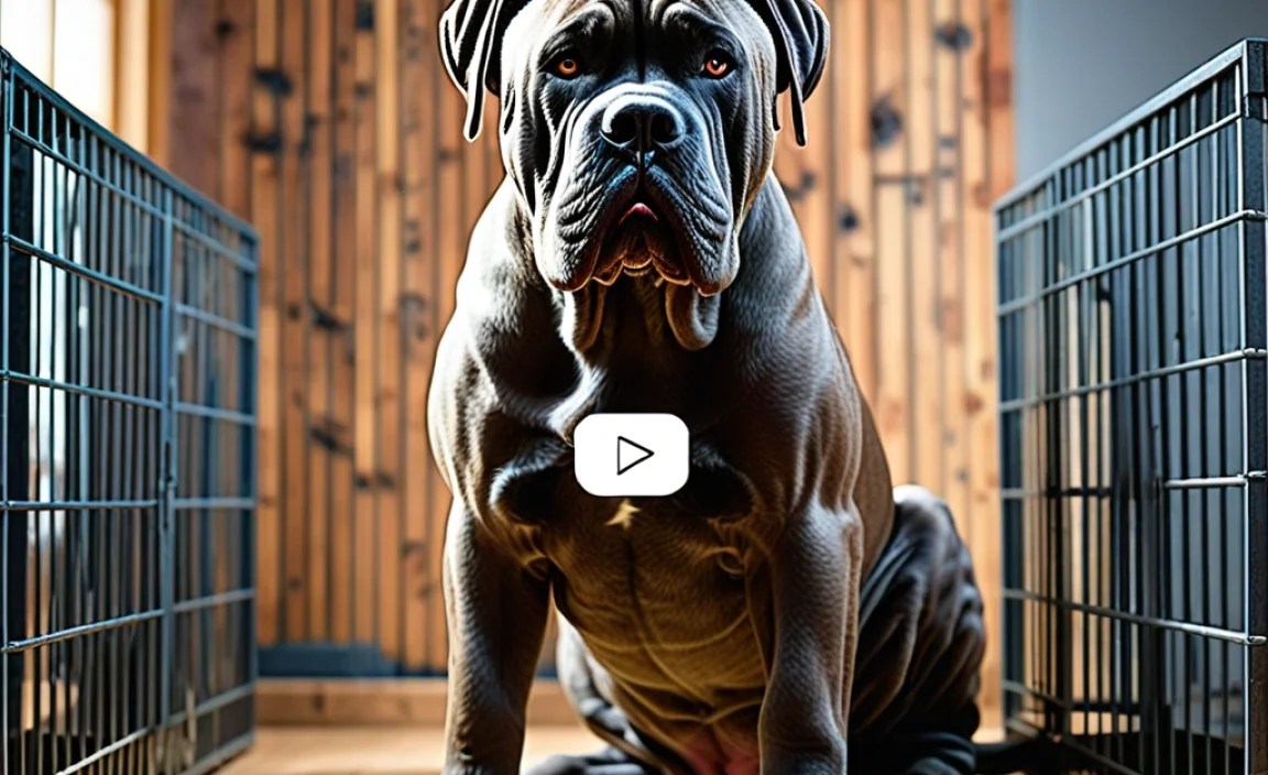 Master Cane Corso Crate Training: Tips & Techniques