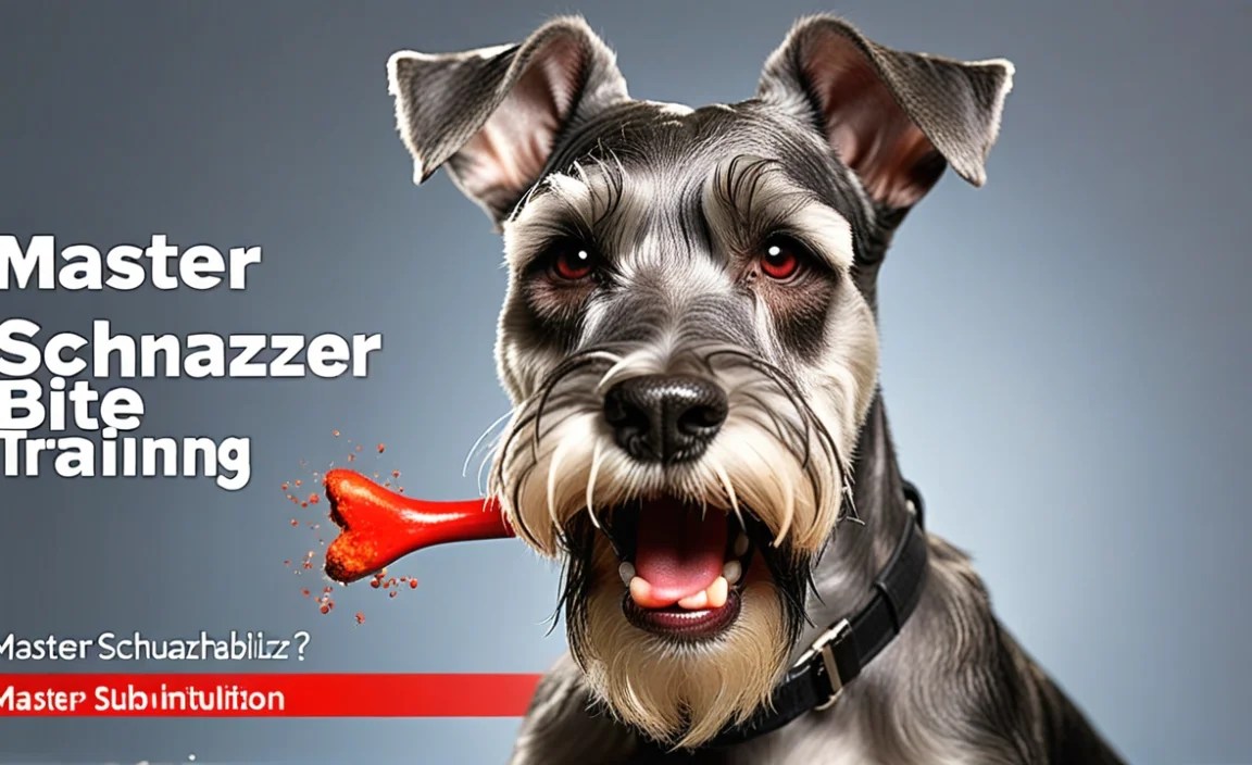 Master Schnauzer Bite Inhibition Training Effortlessly!