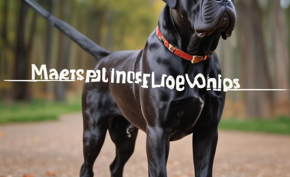Mastering Cane Corso Behavior On A Leash: Essential Tips