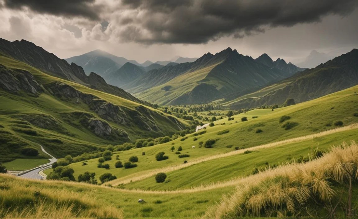 Microclimates in the Pyrenees