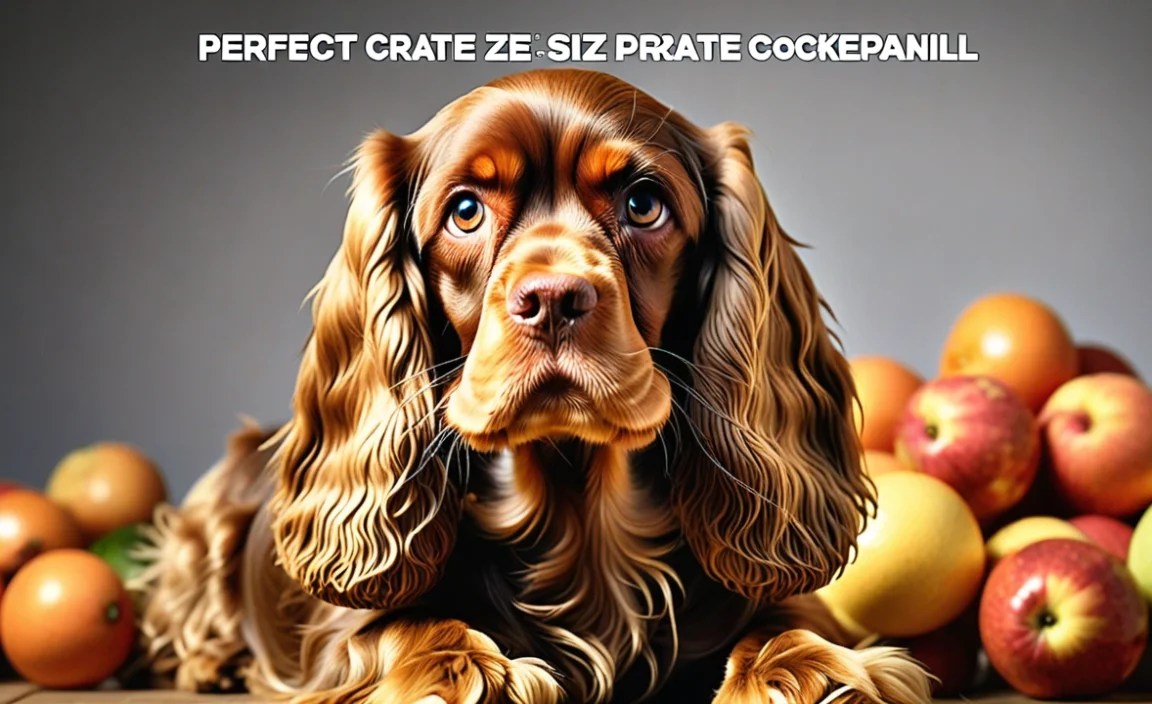 Perfect Crate Size For Cocker Spaniel: A Complete Guide