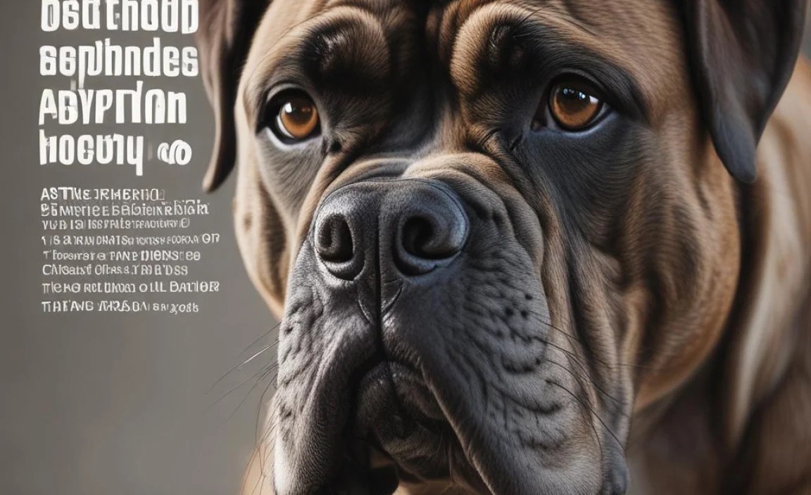 Preparing for Cane Corso Adoption