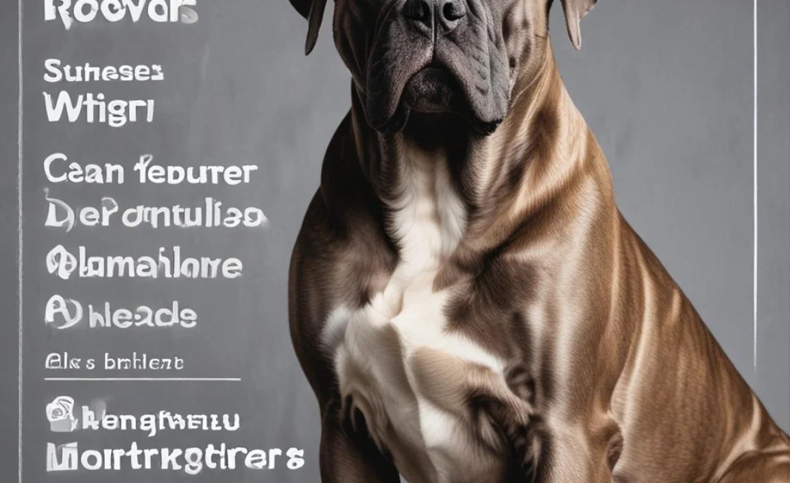 Preparing for Cane Corso Adoption