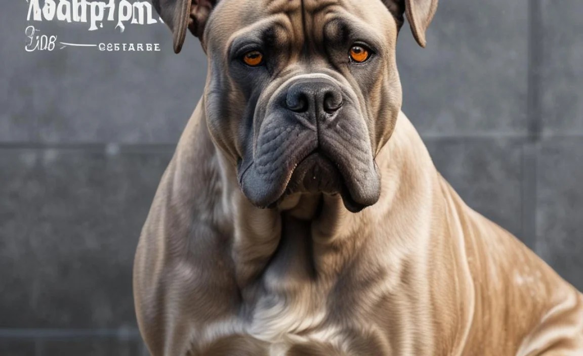 Preparing for Cane Corso Adoption