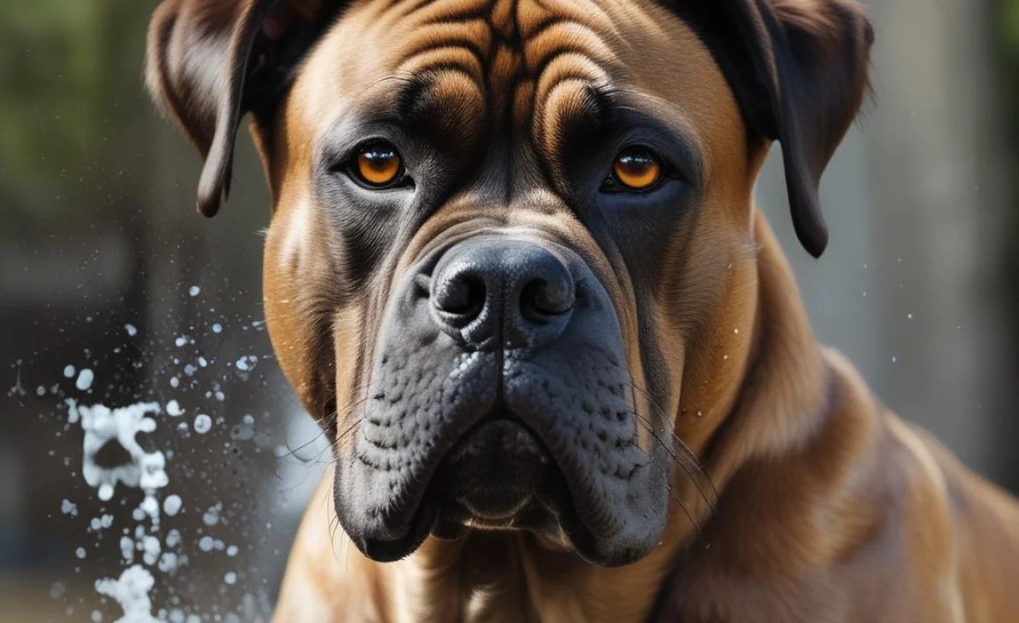 Preparing Your Cane Corso for Bath Time