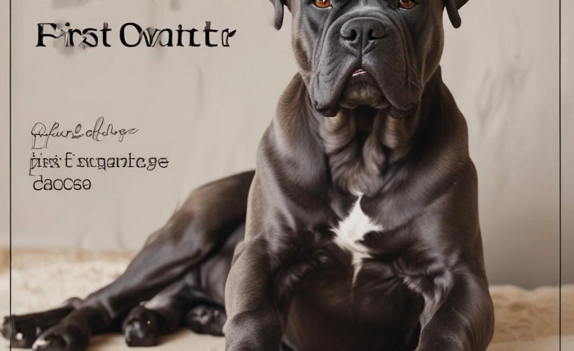 Preparing Your Cane Corso for Crate Training