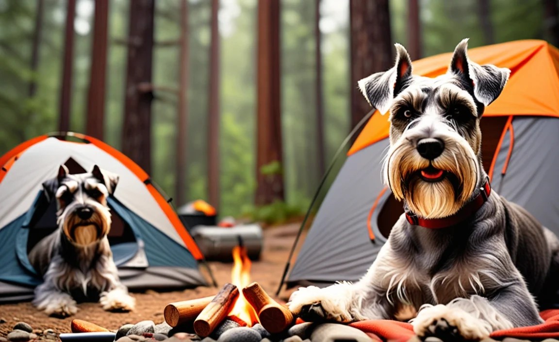 Preparing Your Schnauzer for Camping