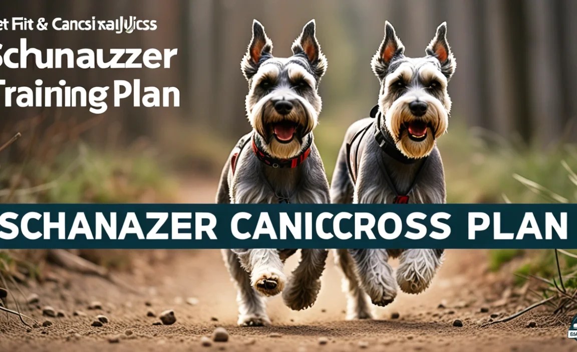 Schnauzer Canicross Training Plan: Get Fit Together!