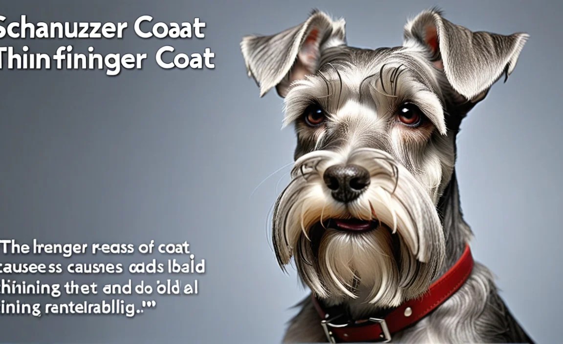Schnauzer Coat Thinning Causes: Top Reasons Explained!