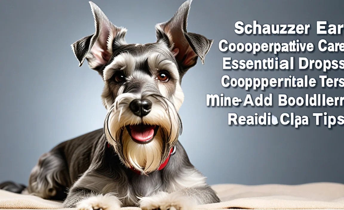 Schnauzer Ear Drops: Essential Cooperative Care Tips