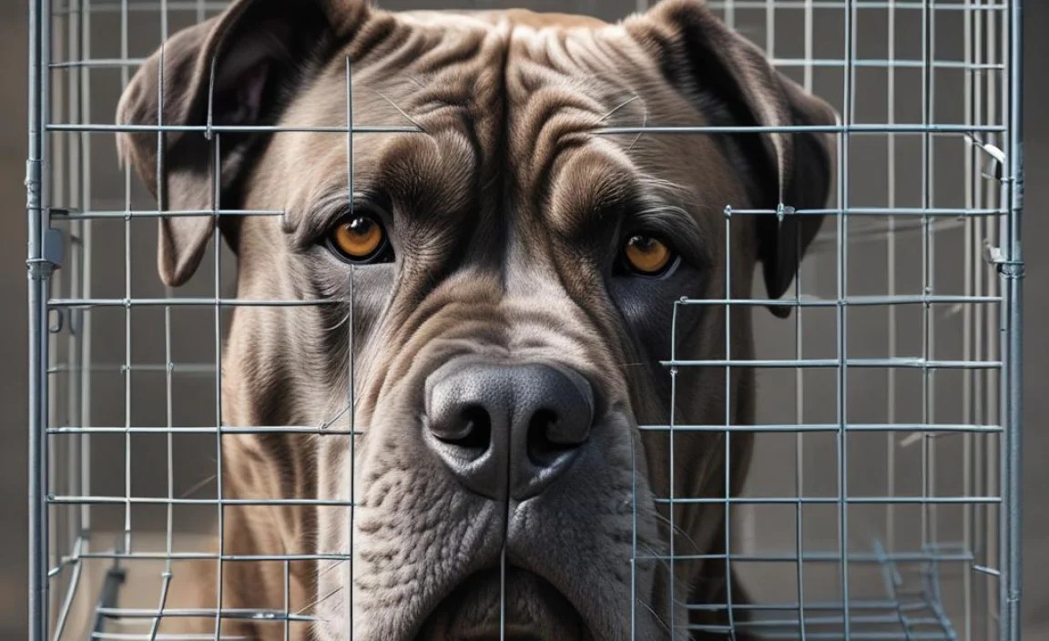 Sizing Your Cane Corso’s Crate Correctly