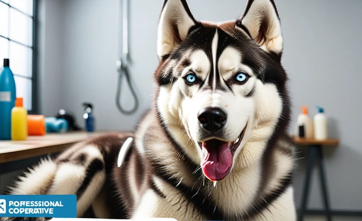 Step-by-Step Grooming Process for Huskies