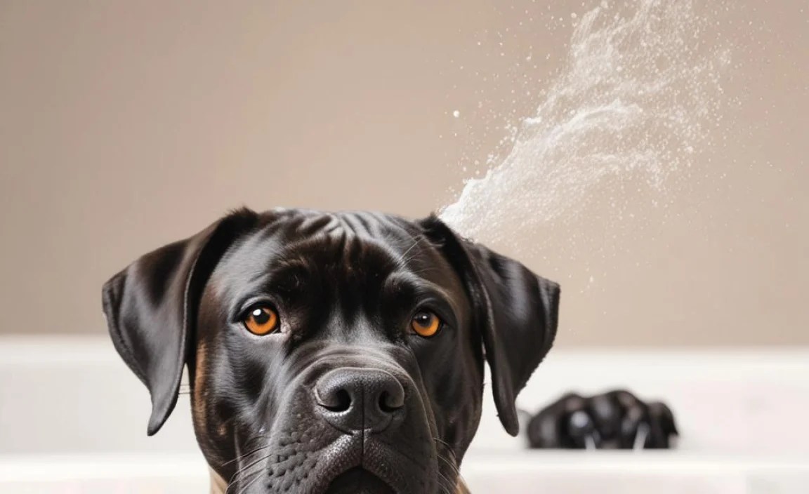 Step-by-Step Guide to Bathing a Cane Corso