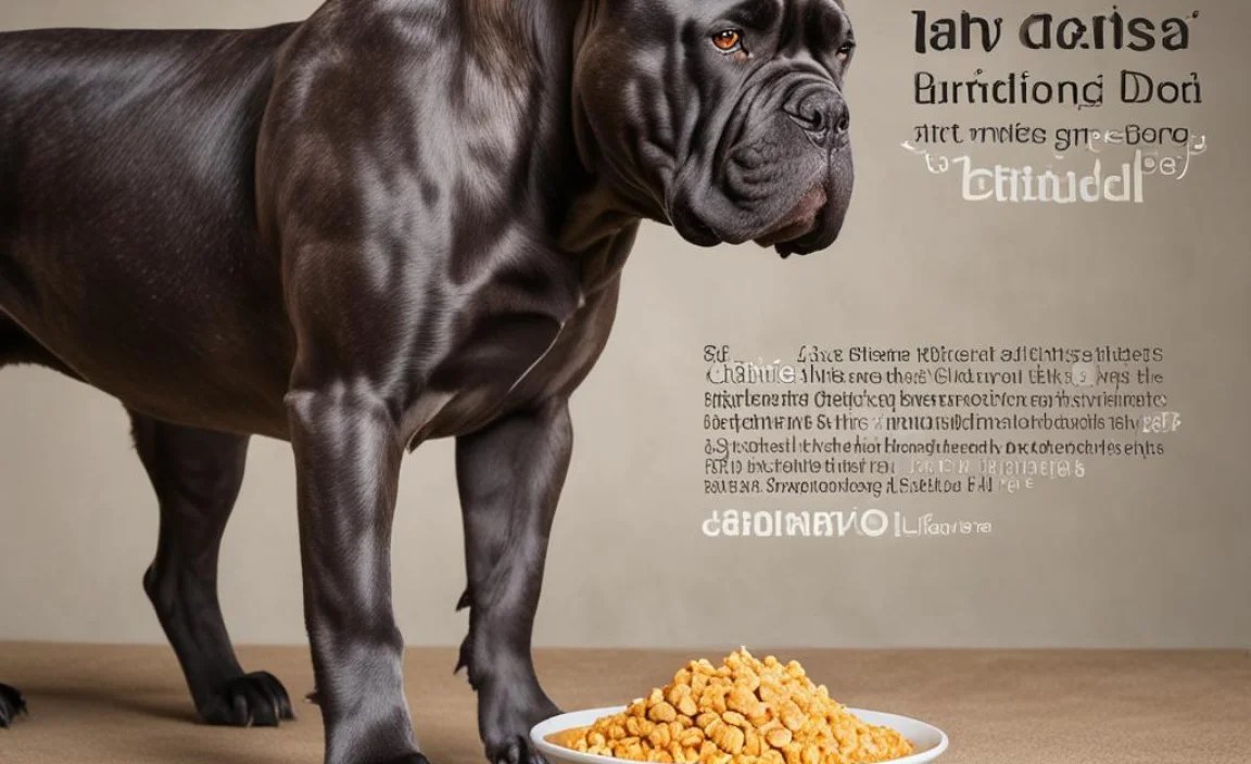 Supplements for Your Cane Corso